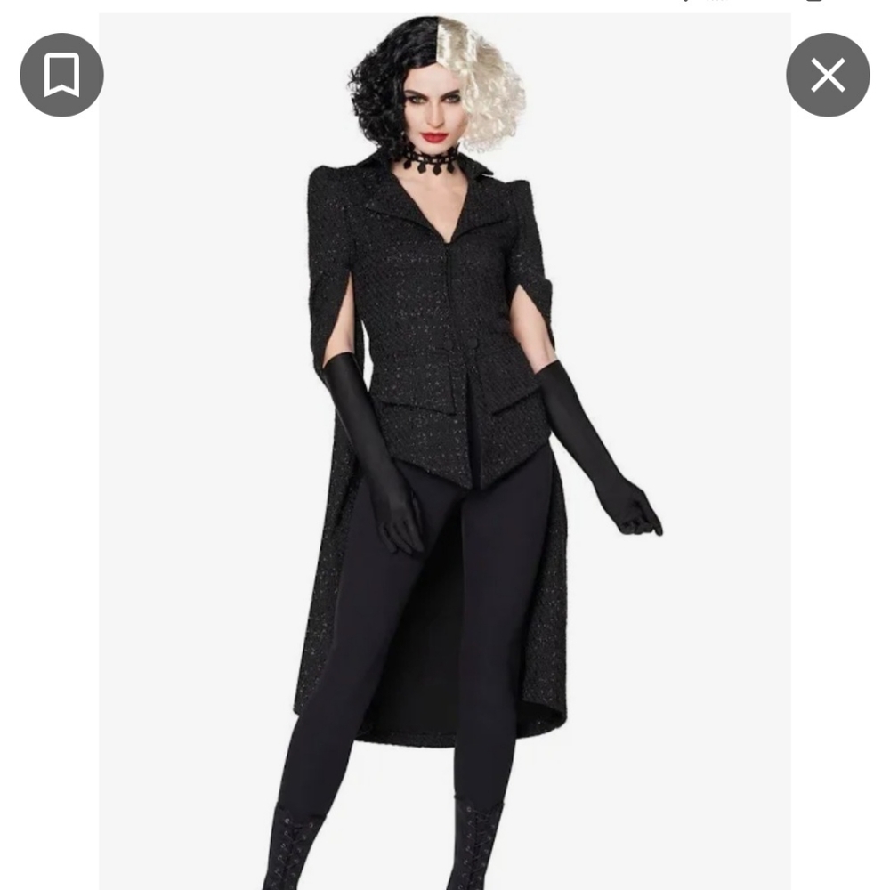 Disney Halloween outfit Cruella